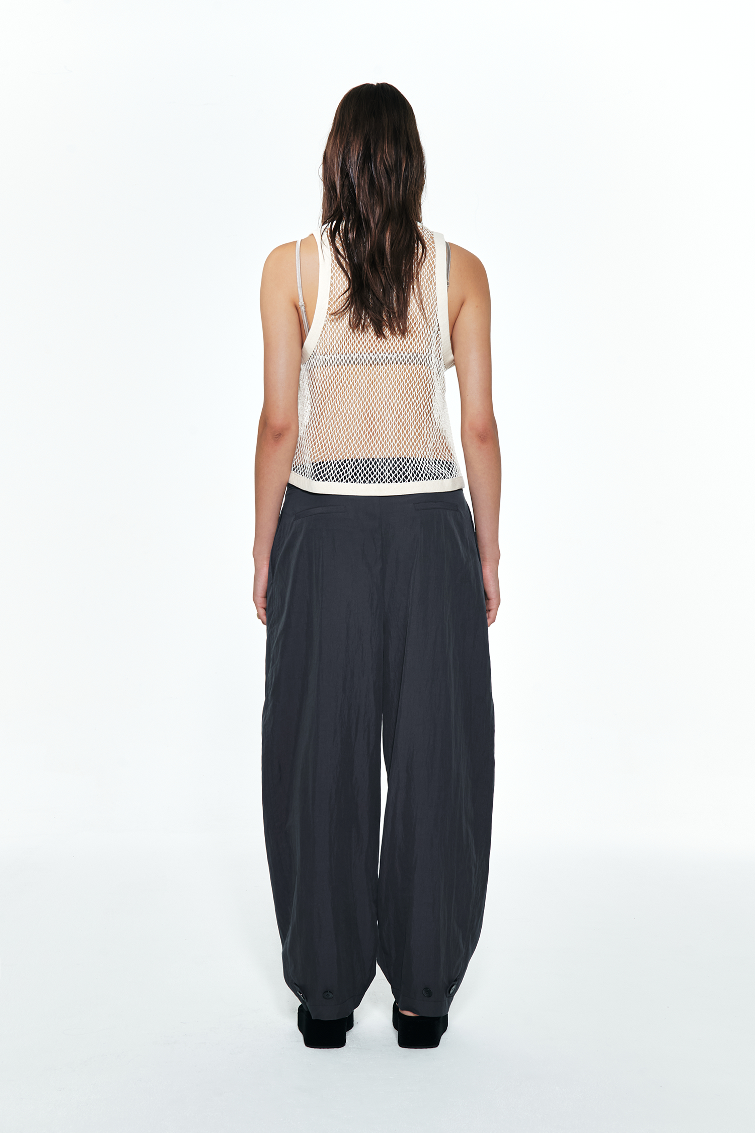 Deinet - Crochet Knit Vest (Ecru) product image 3 | TRAB K-Fashion Australia