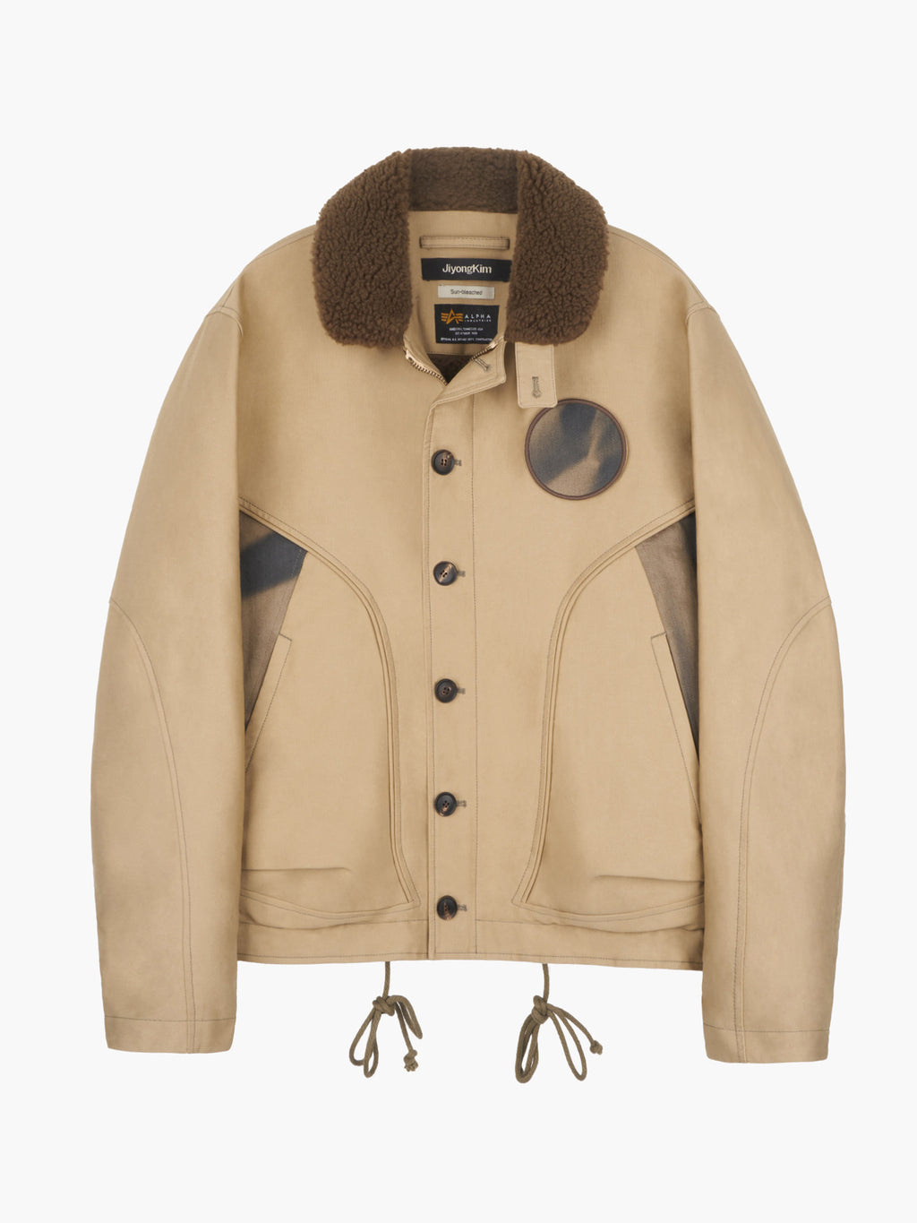 Jiyong Kim - Sun-Bleached Deck Jacket (Brown) product image 12 | TRAB K-Fashion Australia
