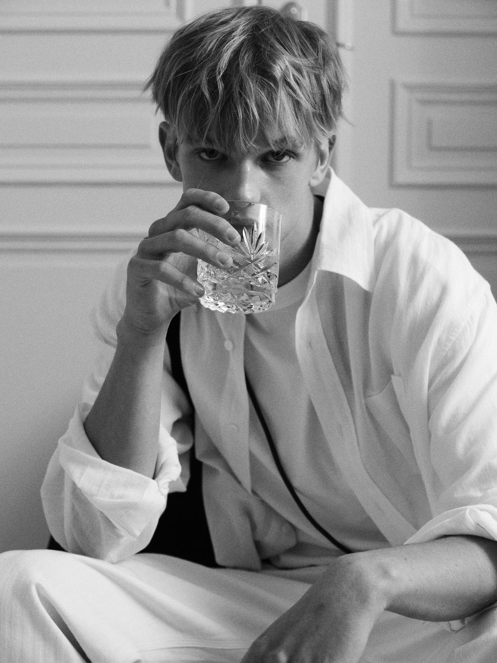 STU - Linen Shirt (White) product image 15 | TRAB K-Fashion Australia