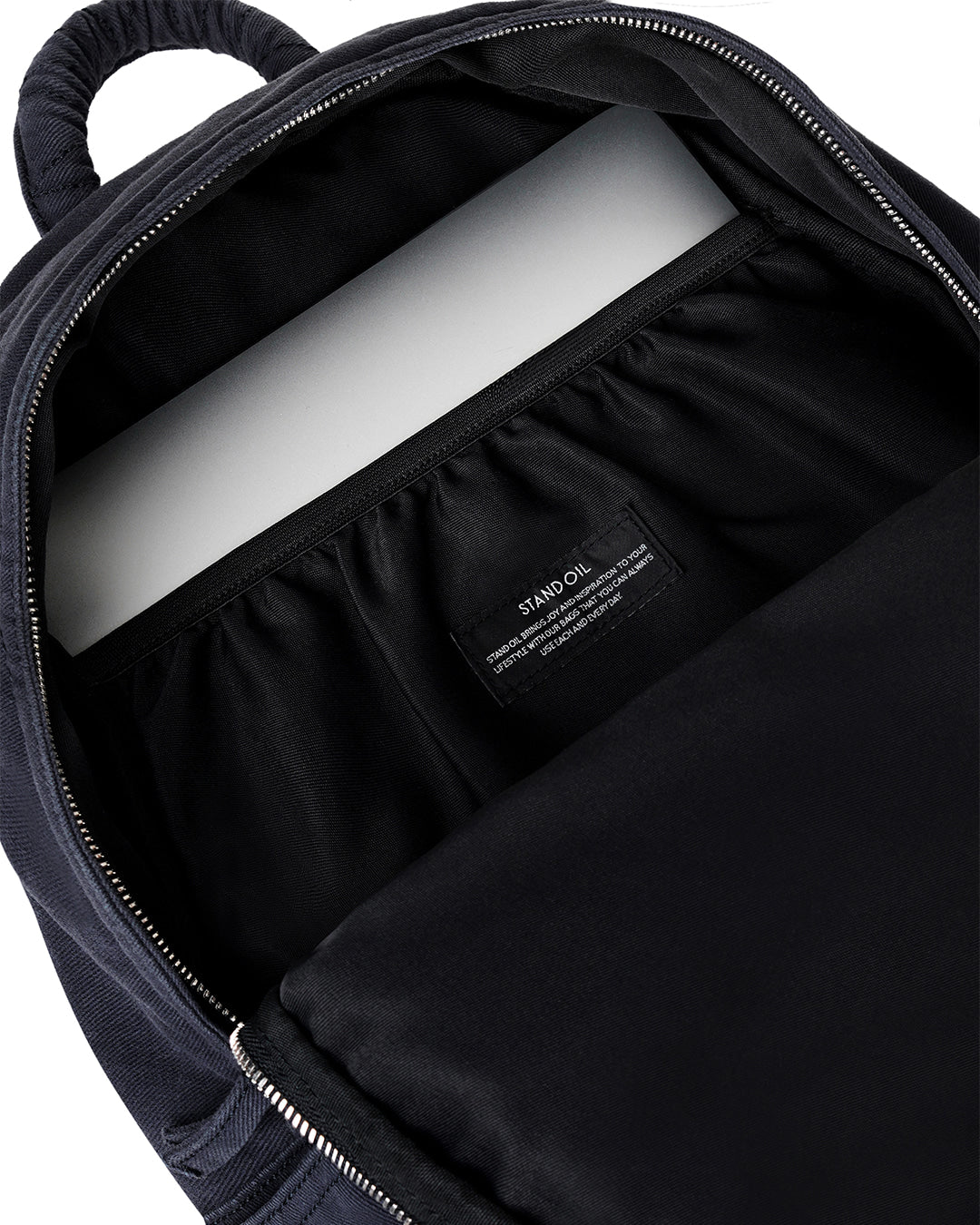 Stand Oil - Day Backpack (Navy) product image 7 | TRAB K-Fashion Australia
