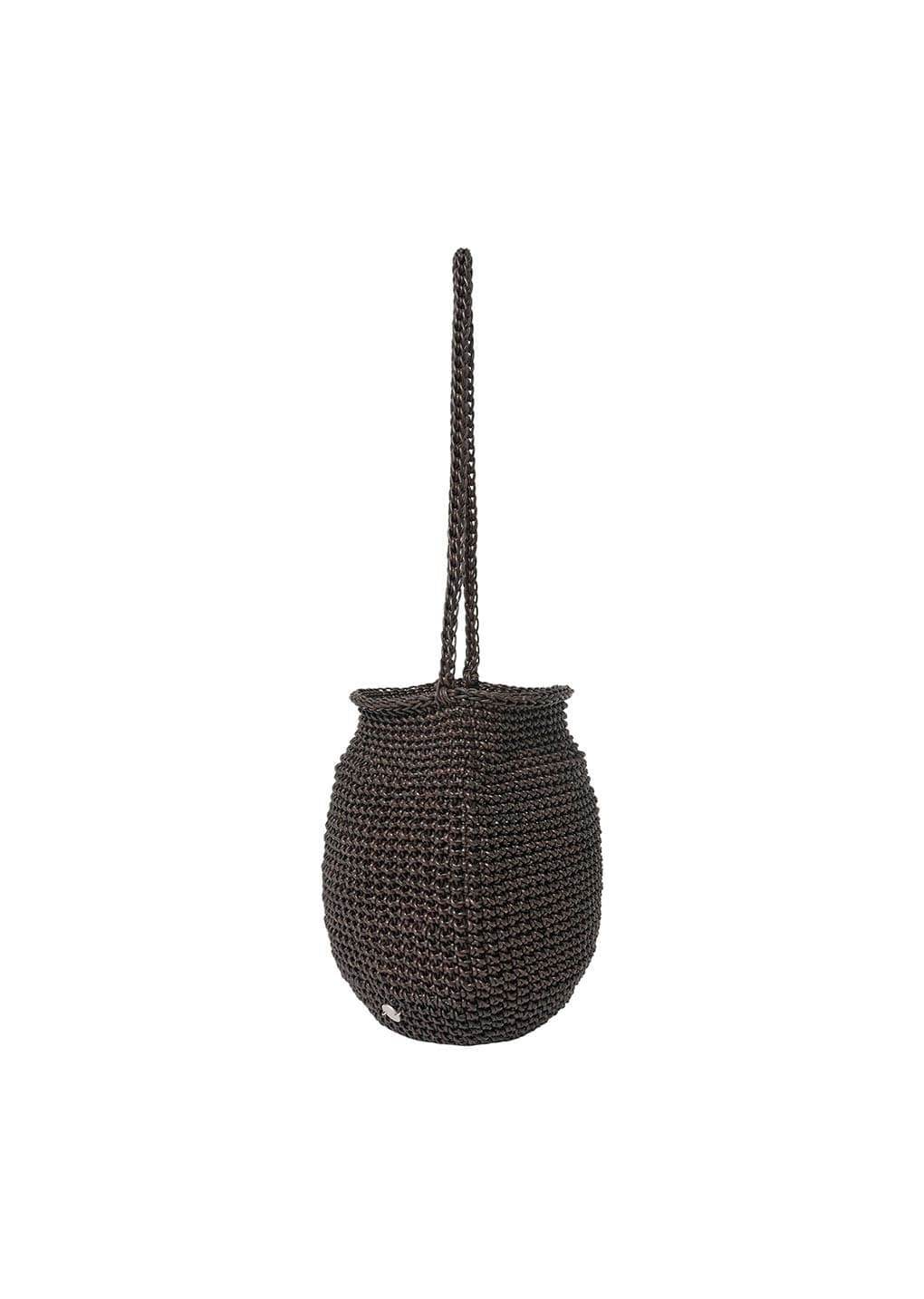 Amomento - Handmade Leather Net Bag (Brown) product image 4 | TRAB K-Fashion Australia