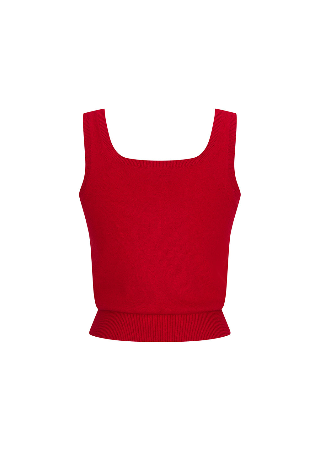 Amomento - Cashmere Button Up U-neck Vest (Red) product image 3 | TRAB K-Fashion Australia