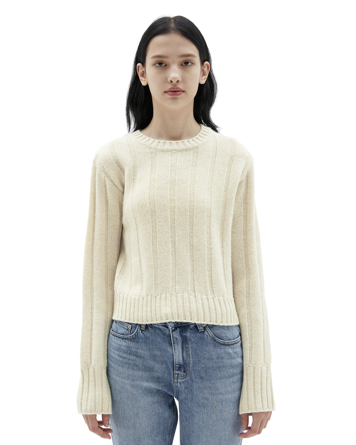 Brownyard - Crewneck Sweater (Lemon) product image 1 | TRAB K-Fashion Australia