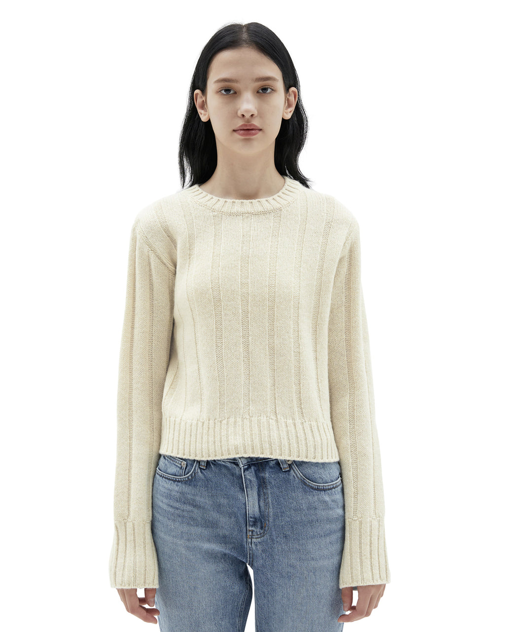Brownyard - Crewneck Sweater (Lemon) product image 1 | TRAB K-Fashion Australia