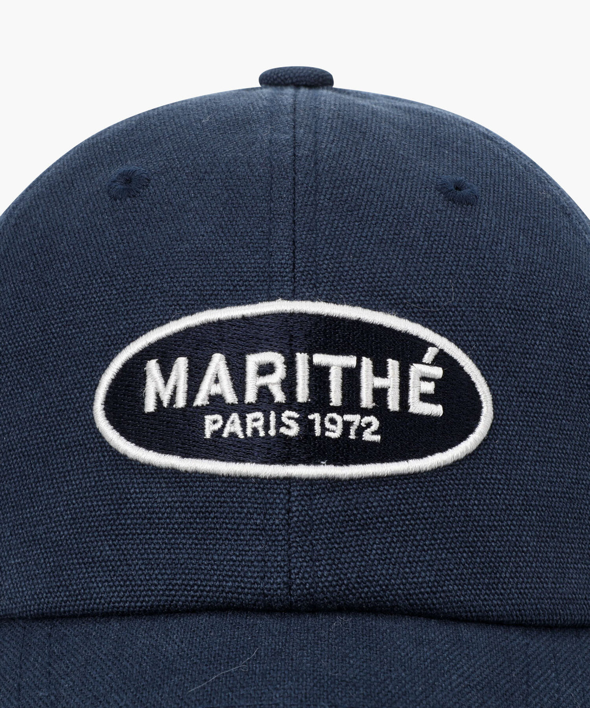 Marithe & Francois Girbaud - Oval Regular Logo Cap (Navy) product image 3 | TRAB K-Fashion Australia