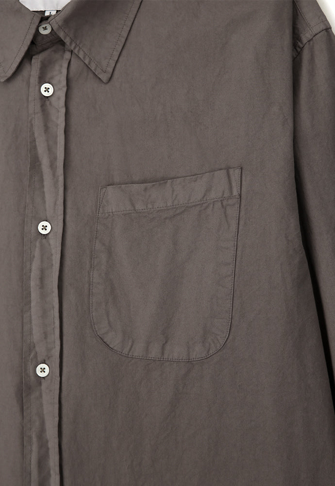 Art if acts - Padre Garment-dyed Shirt (Brown) product image 9 | TRAB K-Fashion Australia