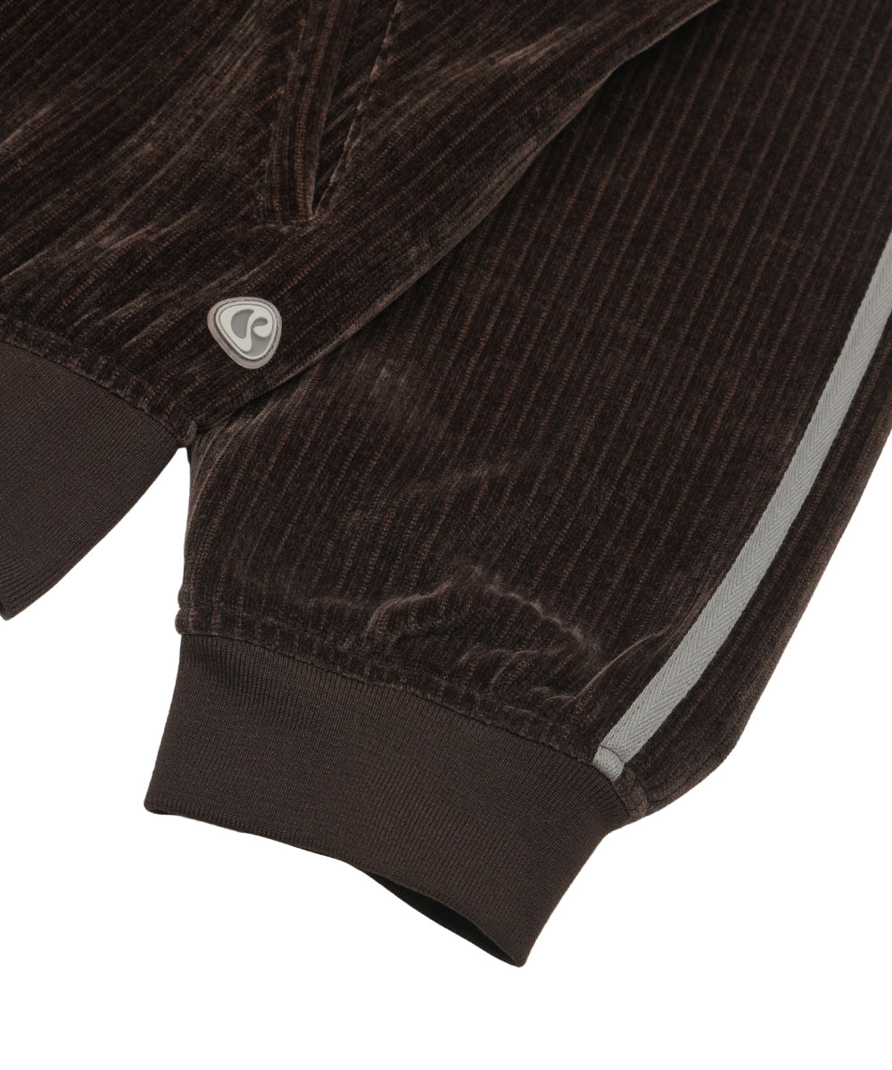 Coyseio - Velour Zip-Up Hoodie (Brown) product image 16 | TRAB K-Fashion Australia