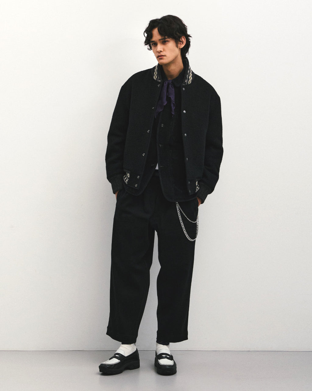 Eastlogue - Tender Easy Pants (Black Twill) product image 1 | TRAB K-Fashion Australia
