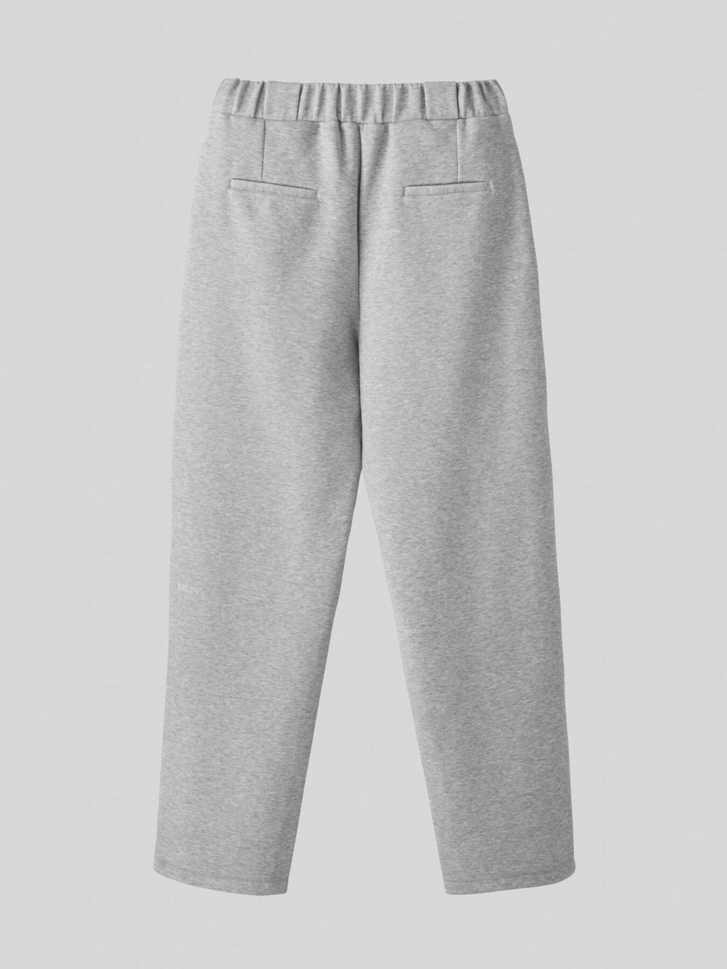 Recto - Wide Banding Loose Fit Sweat Pants (Melange Grey) product image 8 | TRAB K-Fashion Australia