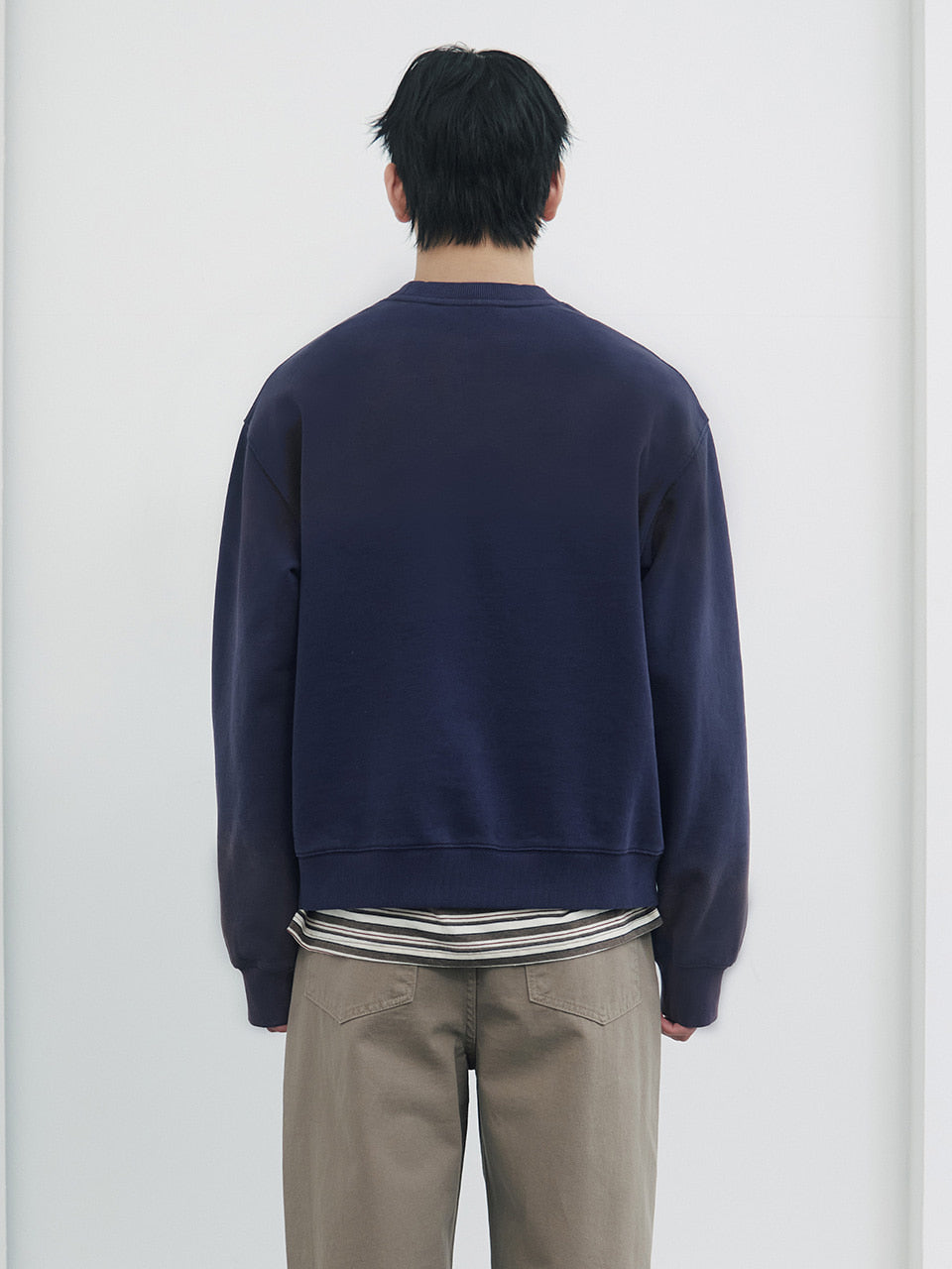 Kijun - Europa Sweatshirt (Navy) product image 3 | TRAB K-Fashion Australia