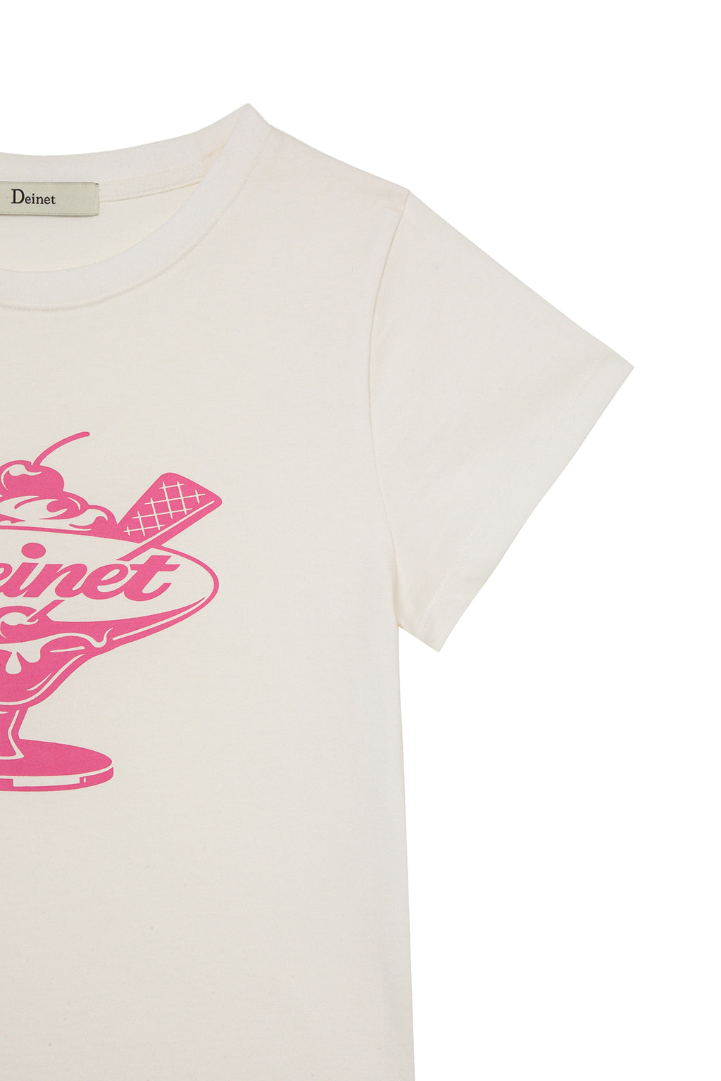 Deinet - Dessert Graphic T-Shirt (White) product image 4 | TRAB K-Fashion Australia