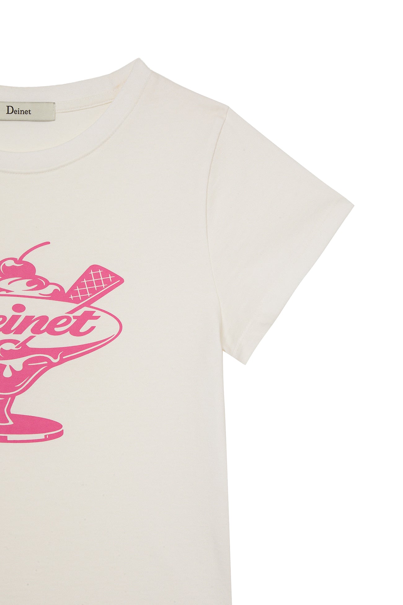 Deinet - Dessert Graphic T-Shirt (White) product image 4 | TRAB K-Fashion Australia