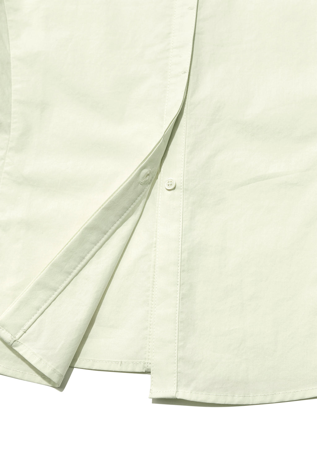 Matin Kim - Back Button Point Shirt (Light Green) product image 6 | TRAB K-Fashion Australia