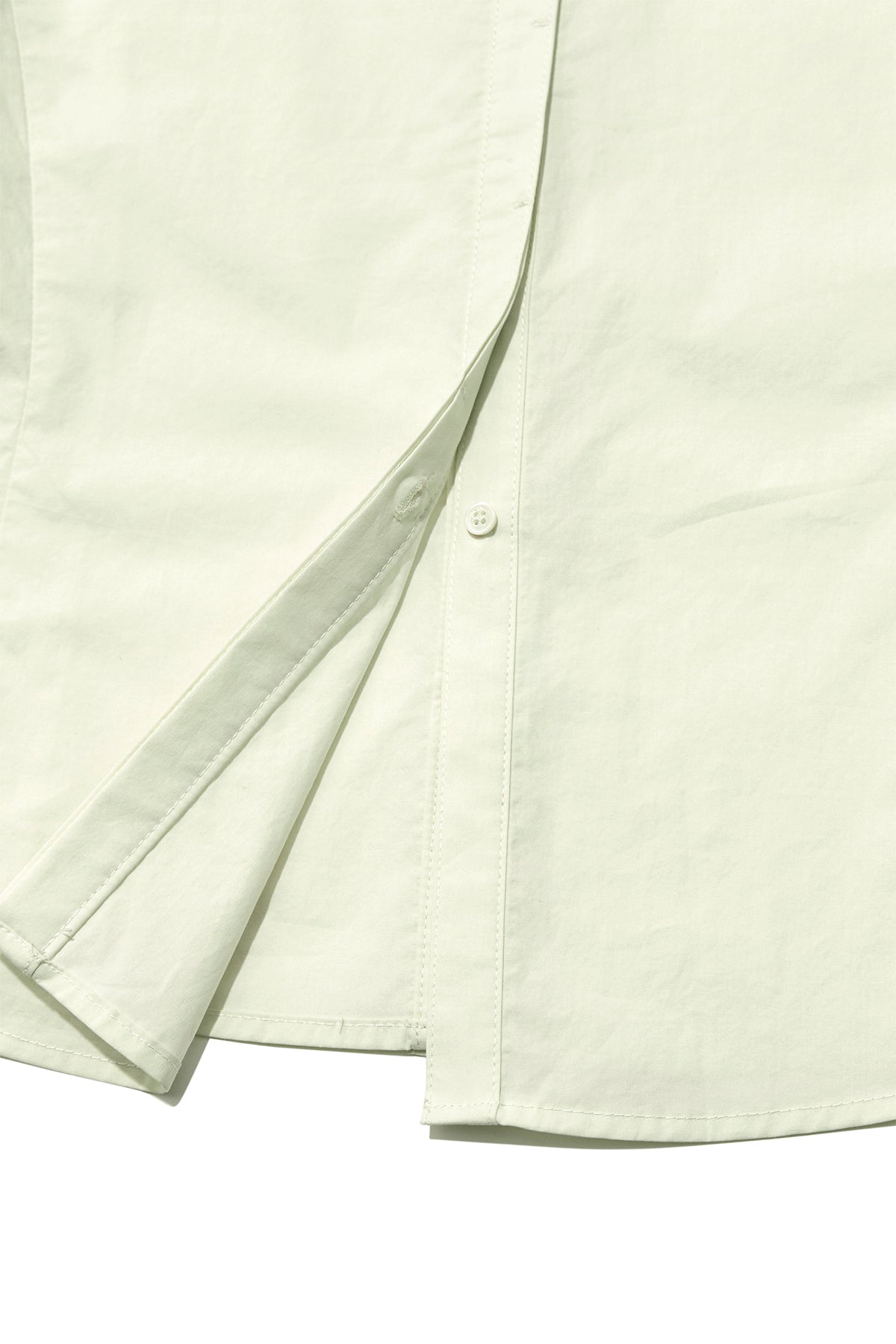 Matin Kim - Back Button Point Shirt (Light Green) product image 6 | TRAB K-Fashion Australia
