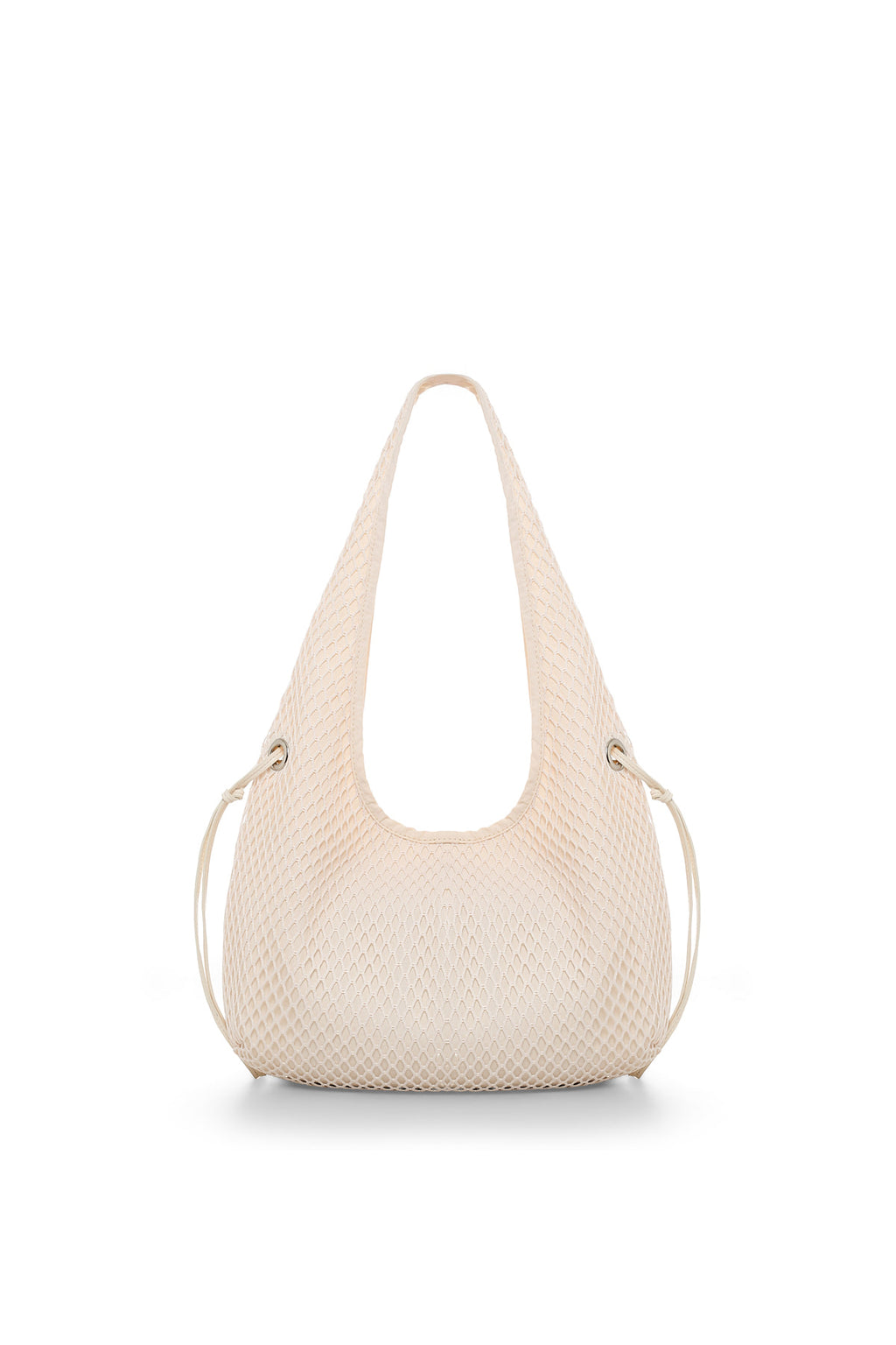 Matin Kim - Side Strap Mesh Mini Tote Bag (Ivory) product image 2 | TRAB K-Fashion Australia
