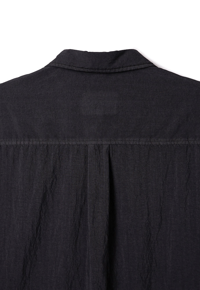 Art if acts - French Two Pocket Rayon Shirt (Faded Black) product image 9 | TRAB K-Fashion Australia