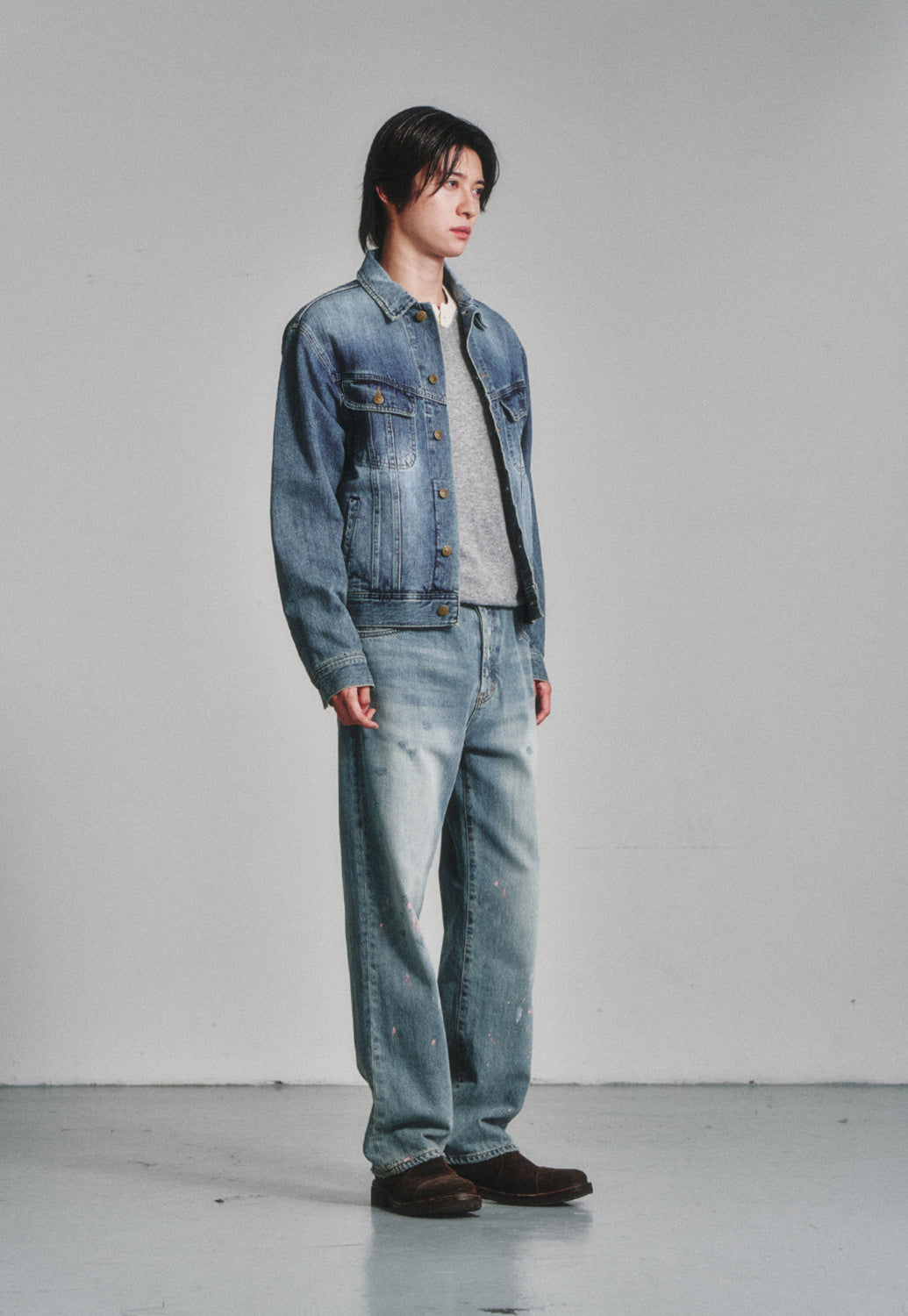 Art if acts - Denim Trucker (Used Light Blue) product image 3 | TRAB K-Fashion Australia