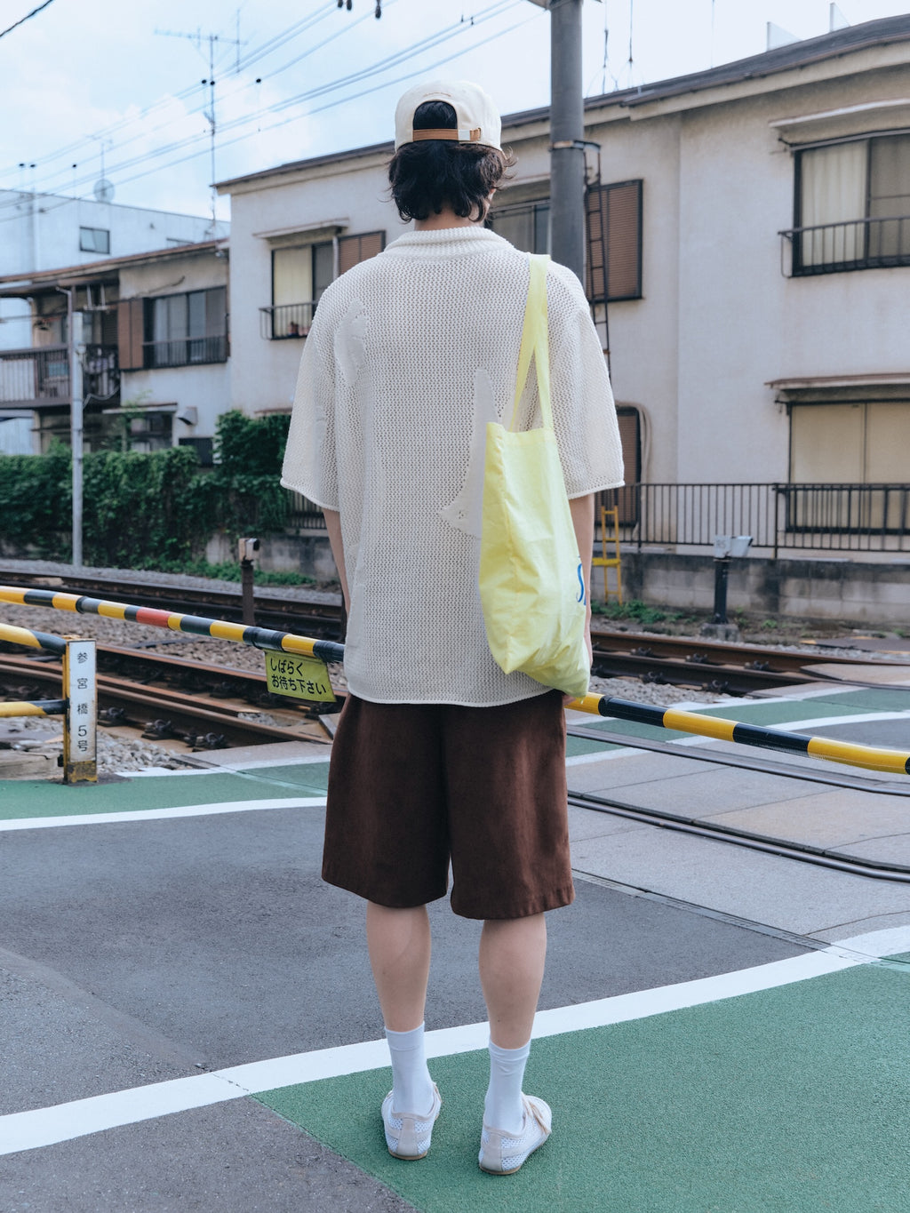 Stu - Graphic Knit Shirt (Cream) product image 4 | TRAB K-Fashion Australia