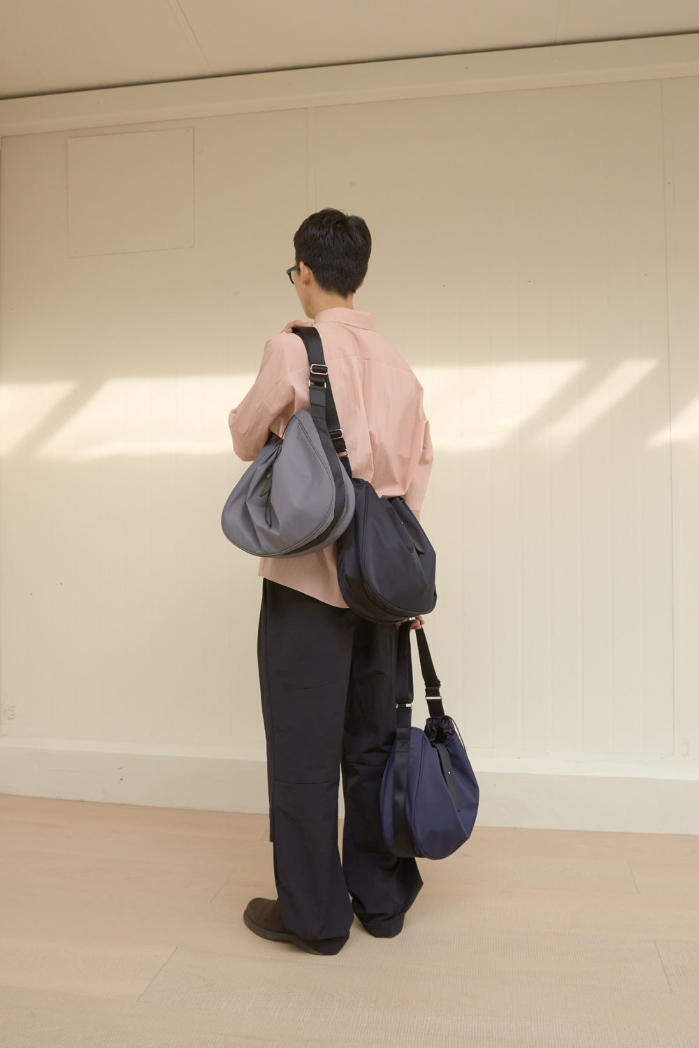 Hatchingroom - Wavy Bag High Density Nylon (Black) product image 9 | TRAB K-Fashion Australia