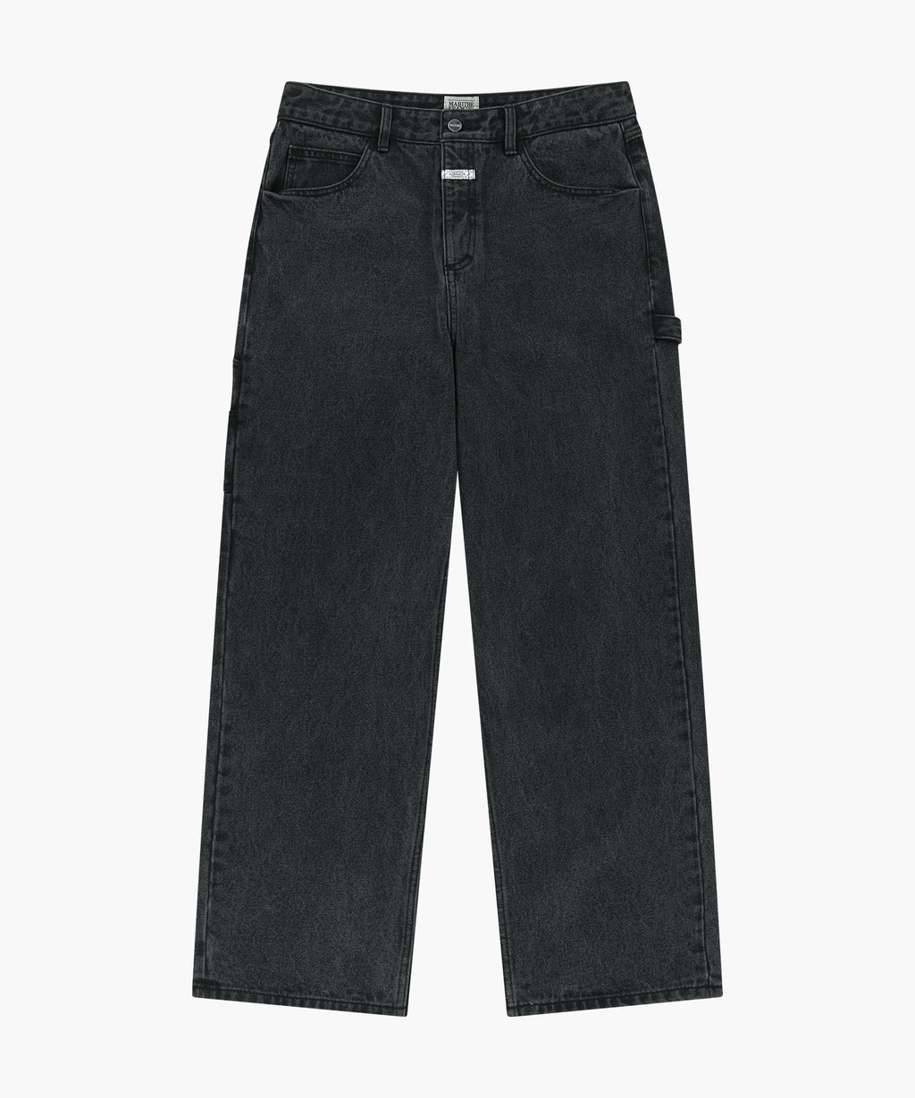 Marithe & Francois Girbaud - Loose Baggy Denim Pants (Black) product image 6 | TRAB K-Fashion Australia