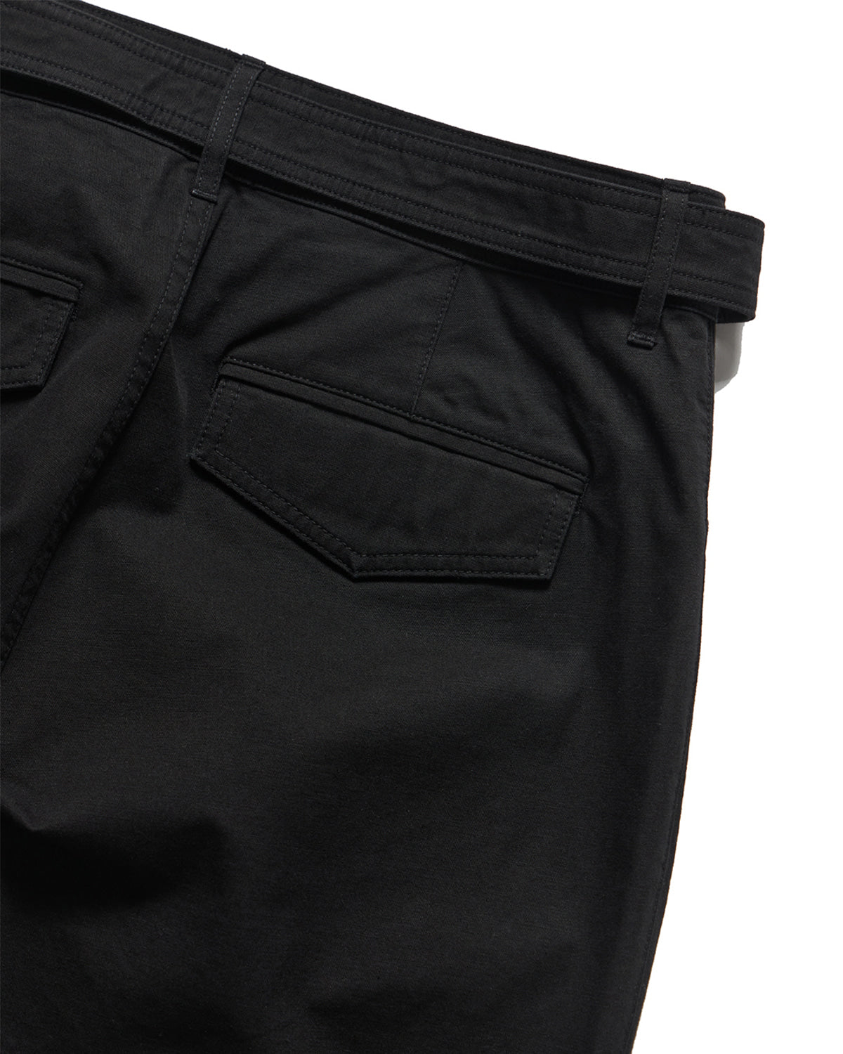 Eastlogue - Curve Knee Belted Pants (Black) product image 13 | TRAB K-Fashion Australia