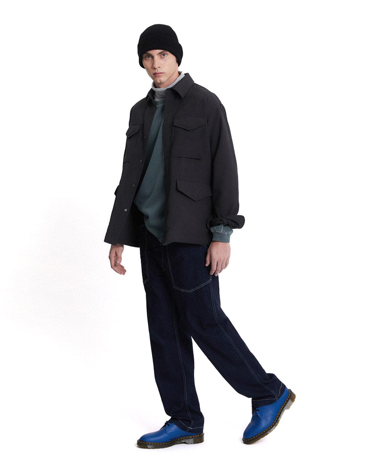 Eastlogue - M-65 Shirts (Charcoal) product image 4 | TRAB K-Fashion Australia