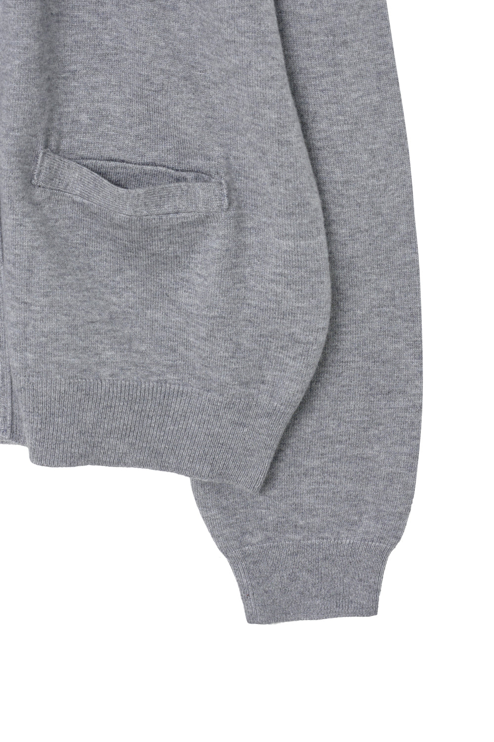 Hatchingroom - Zip Cardigan (Grey) product image 5 | TRAB K-Fashion Australia