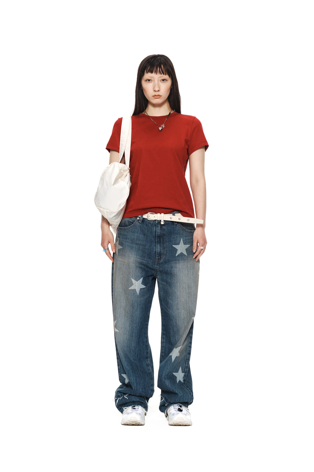 Matin Kim - Starlight Washed Denim Pants (Blue) product image 5 | TRAB K-Fashion Australia