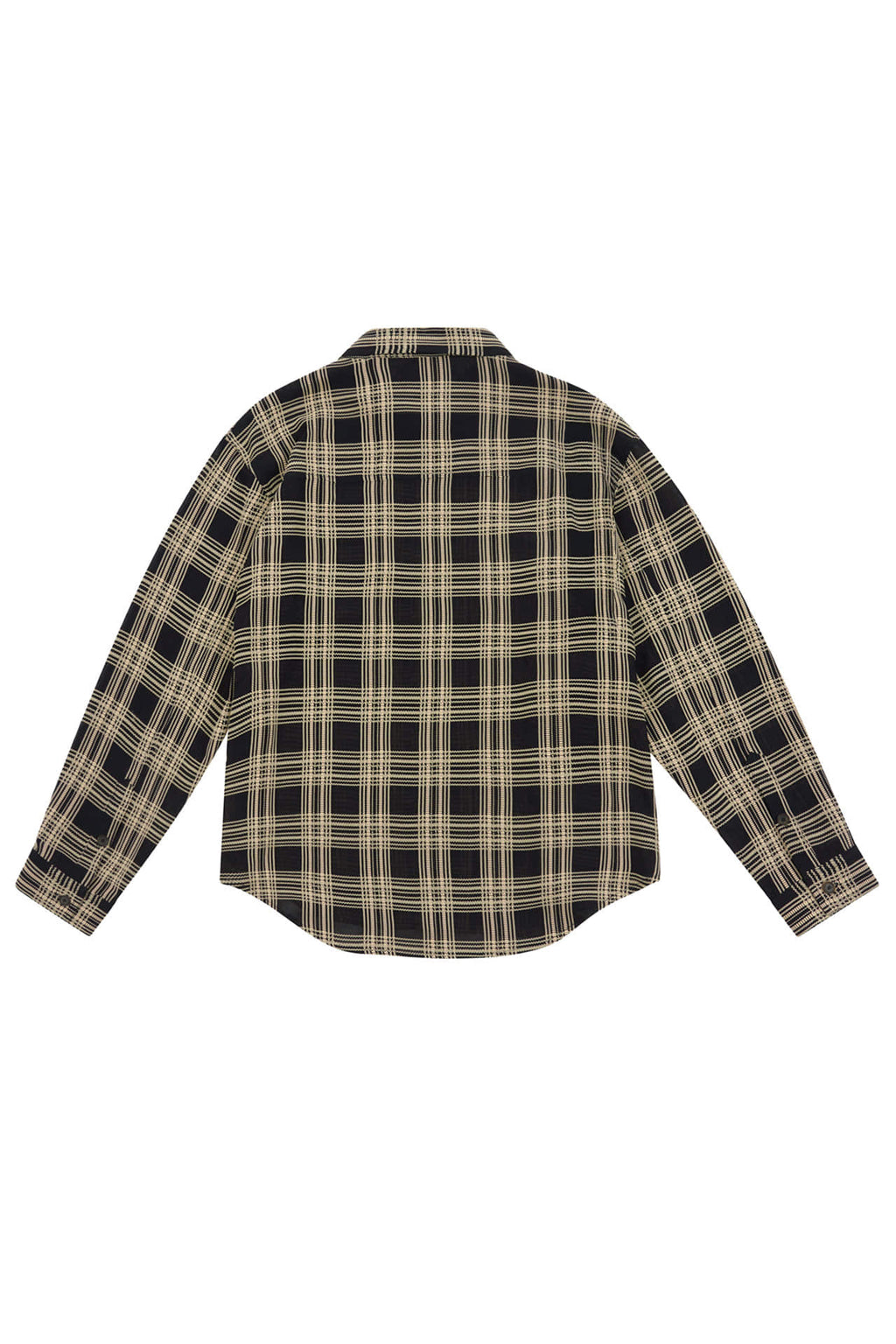 Stu - Weaved Check Shirt (Black) product image 17 | TRAB K-Fashion Australia