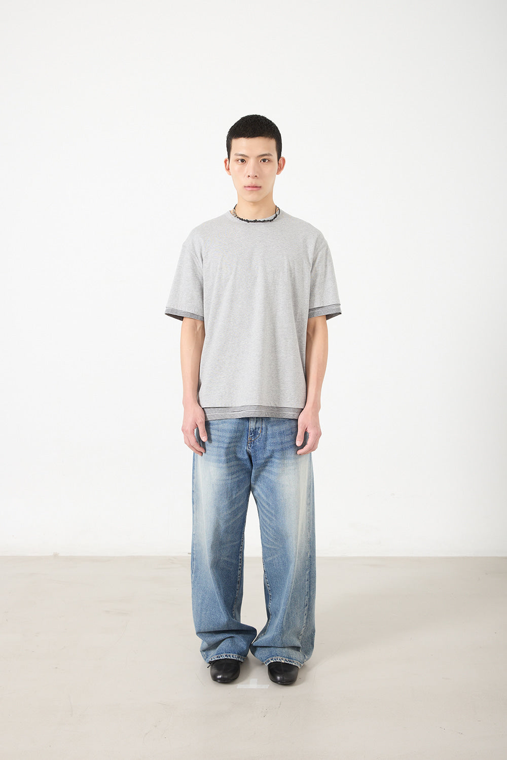 Hatchingroom - Two Face Tee (1/2 M.Grey) product image 9 | TRAB K-Fashion Australia