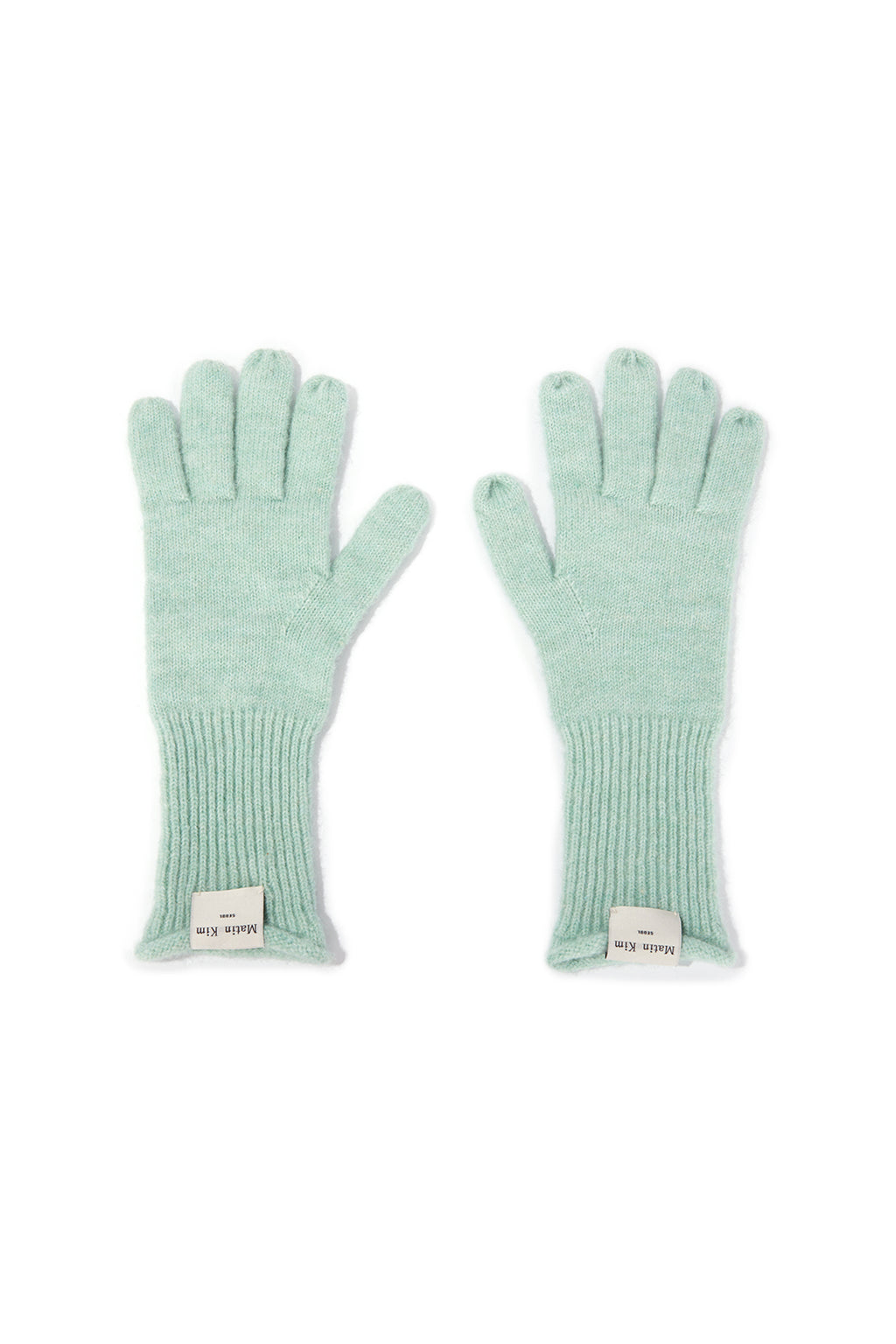 Matin Kim - Finger Hole Knit Gloves (Light Pink) product image 7 | TRAB K-Fashion Australia