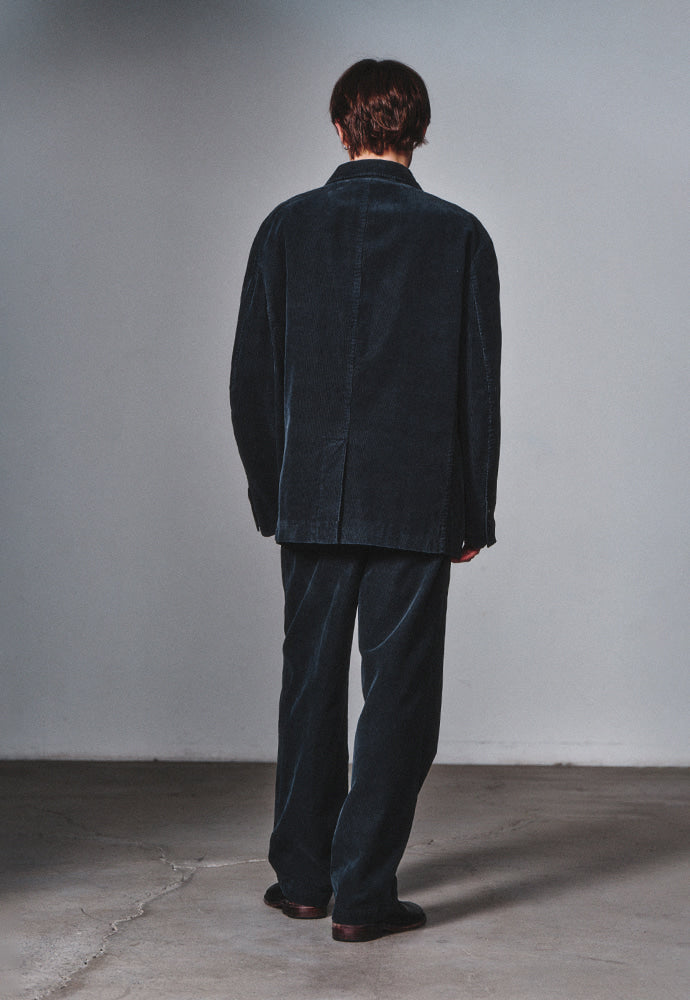 Art if acts - Garment Washed 3 Button Corduroy Blazer (Cliff Navy) product image 3 | TRAB K-Fashion Australia