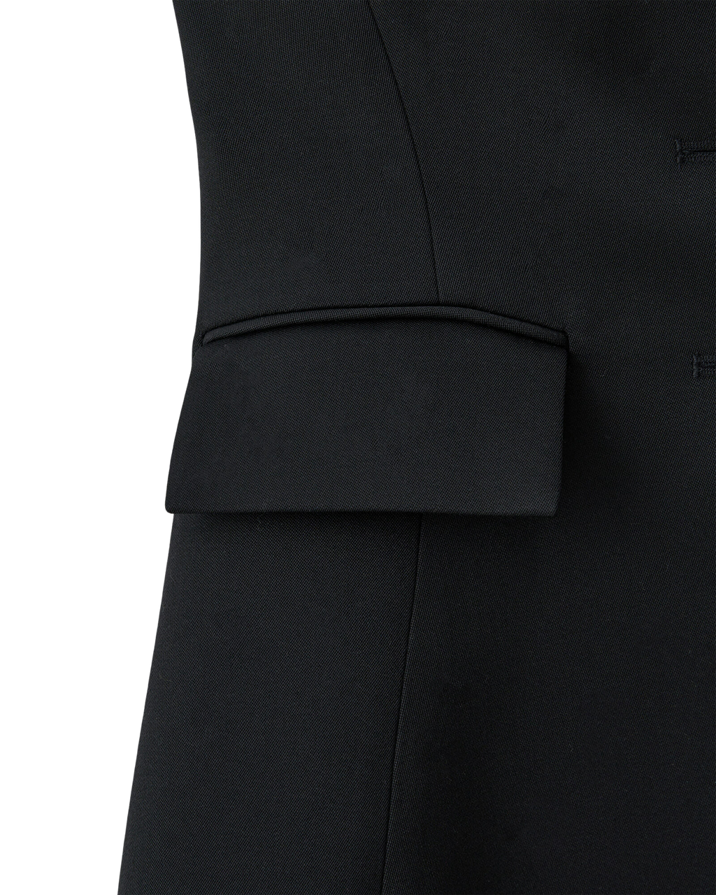 Kimhe Kim - Square-Neck Wool Mini Dress (Black) product image 11 | TRAB K-Fashion Australia