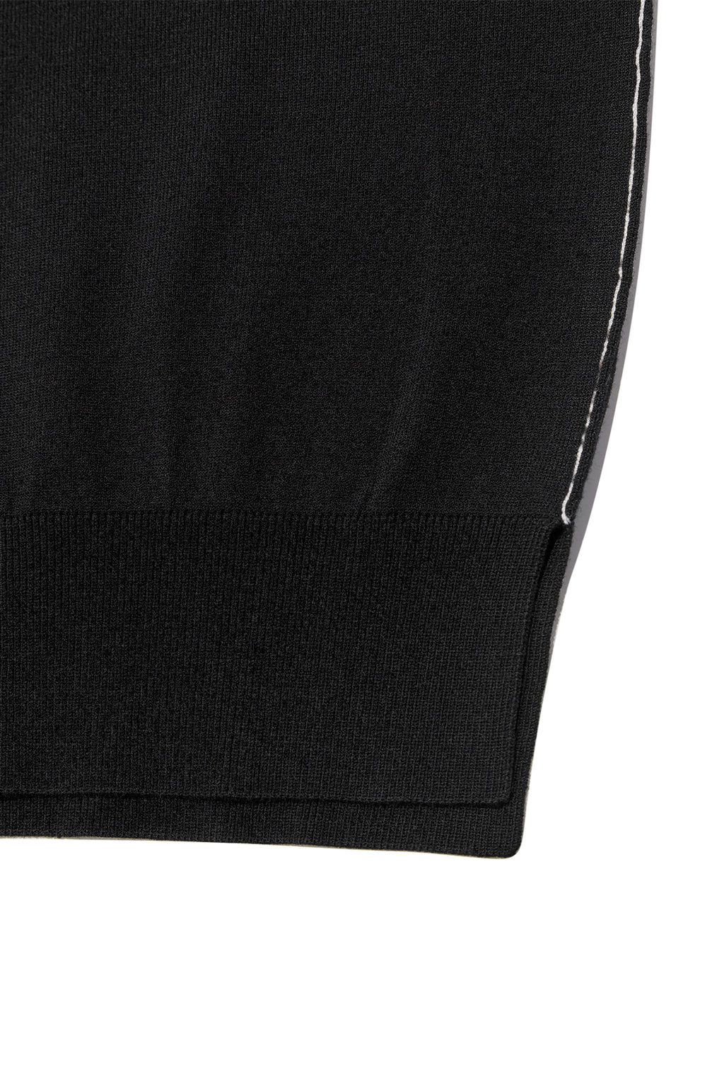Matin Kim - Slit Detail Button Cardigan (Black) product image 5 | TRAB K-Fashion Australia