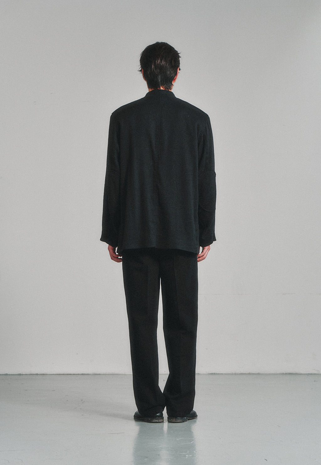 Art if acts - Silk French Forestiere Jacket (Black) product image 4 | TRAB K-Fashion Australia