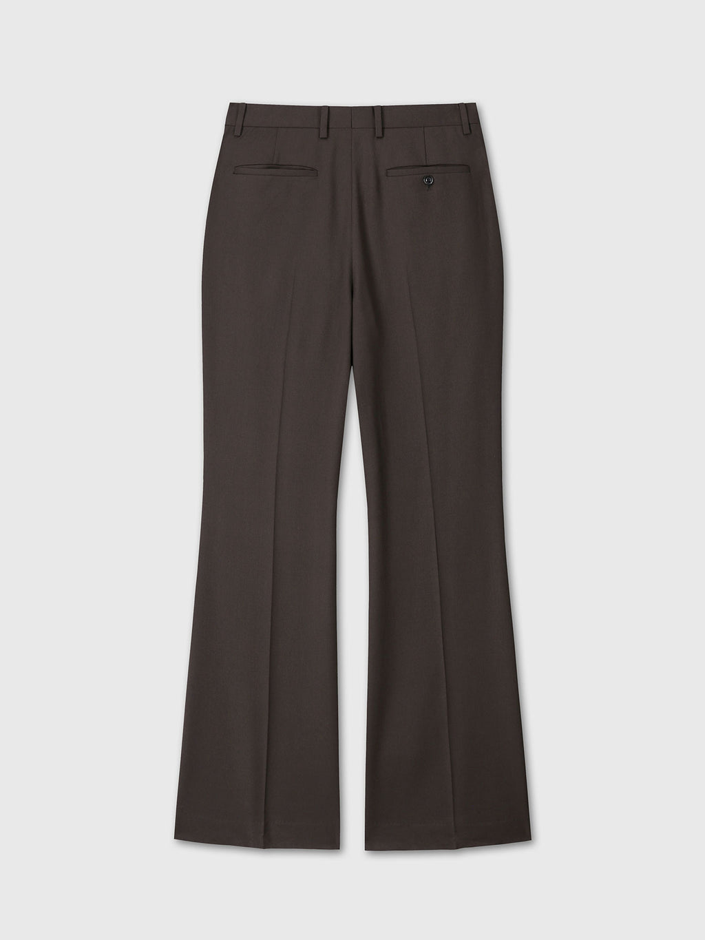 Tonywack - Wool Blend Flared Trousers (Deep Brown) product image 9 | TRAB K-Fashion Australia