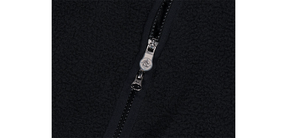 Coyseio - Round Collar Fleece Jacket (Black) product image 12 | TRAB K-Fashion Australia