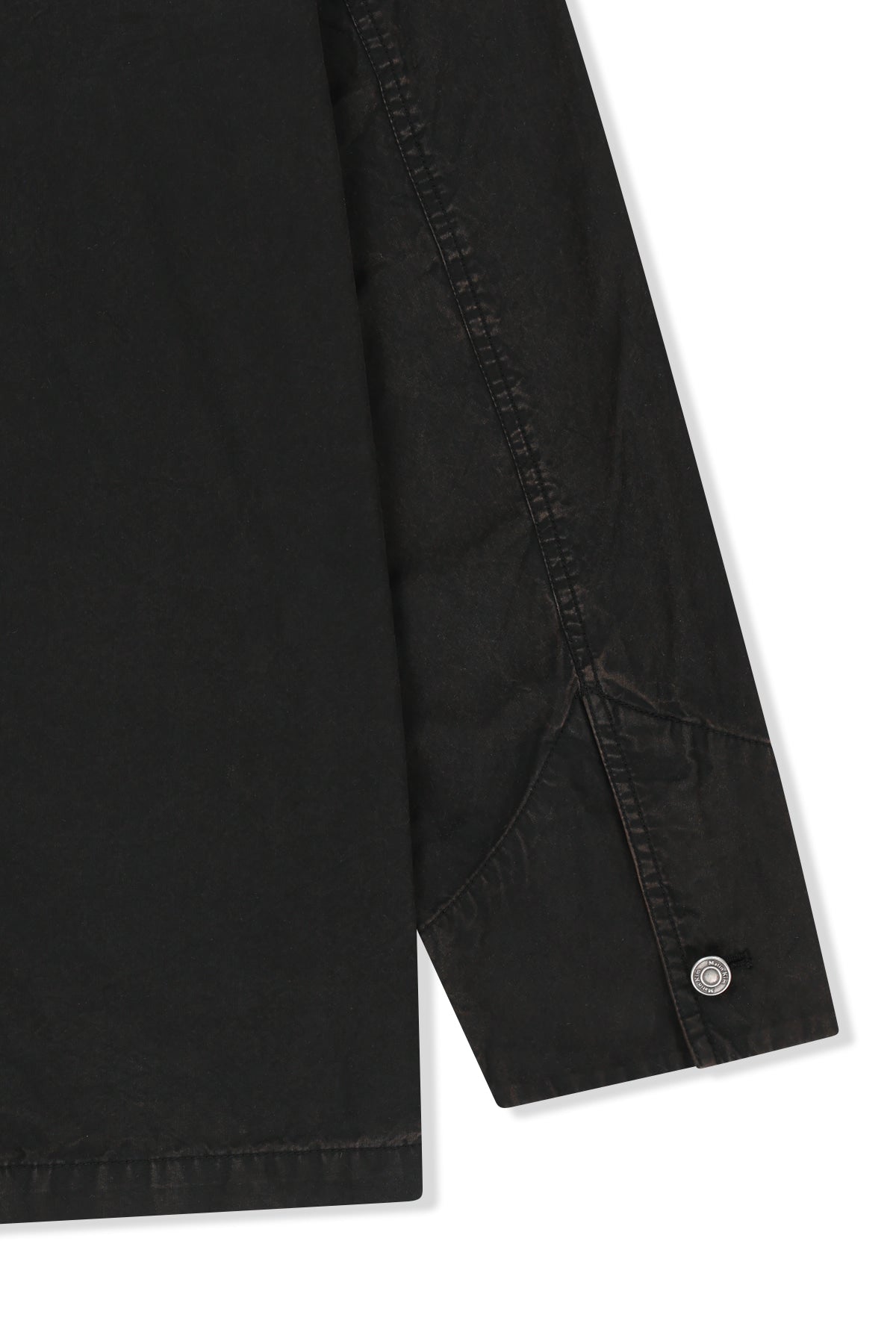 Matin Kim - Vintage Waxed Work Jacket (Black) product image 4 | TRAB K-Fashion Australia