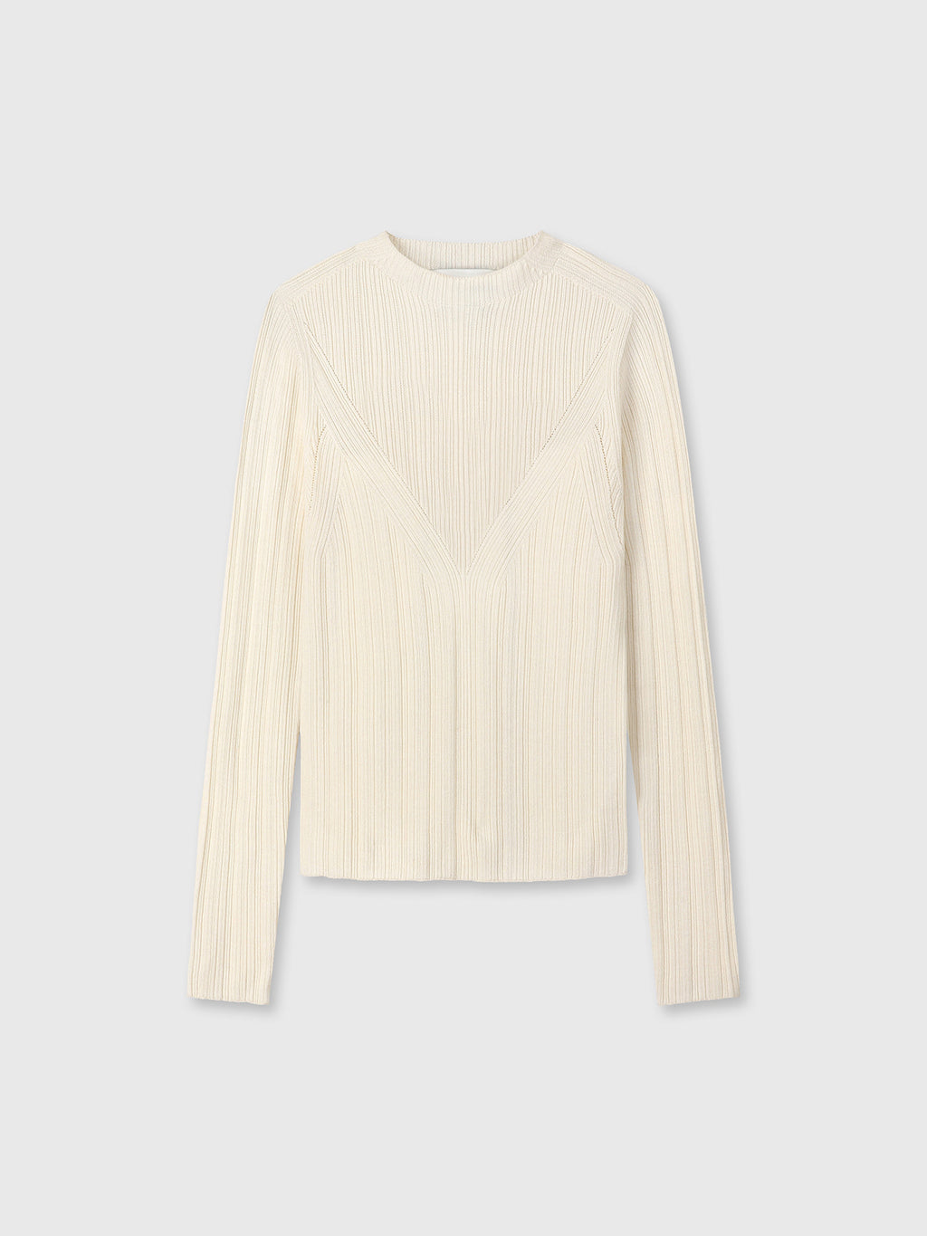 Tonywack - Wool Slim-Fit High-Neck Top (Ivory) product image 6 | TRAB K-Fashion Australia
