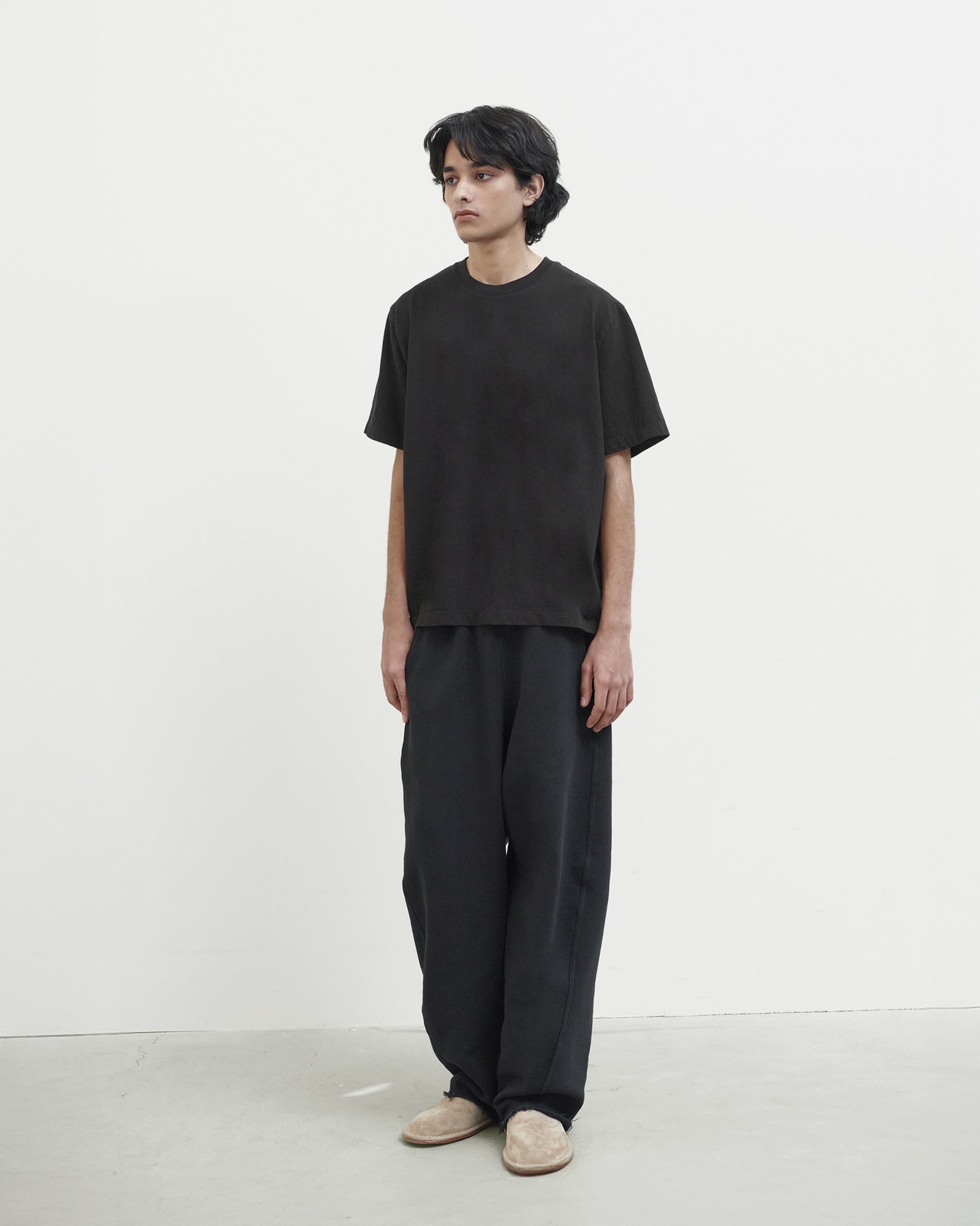 Brownyard - Waist Cut T Shirt (Black) product image 1 | TRAB K-Fashion Australia