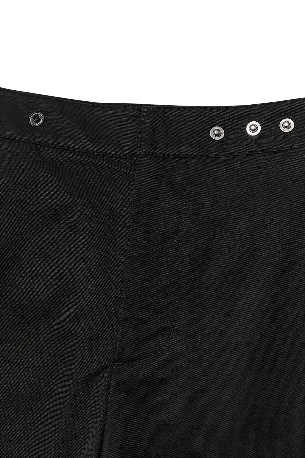 Matin Kim - Bermuda Wrap Skirt Pants (Black) product image 4 | TRAB K-Fashion Australia