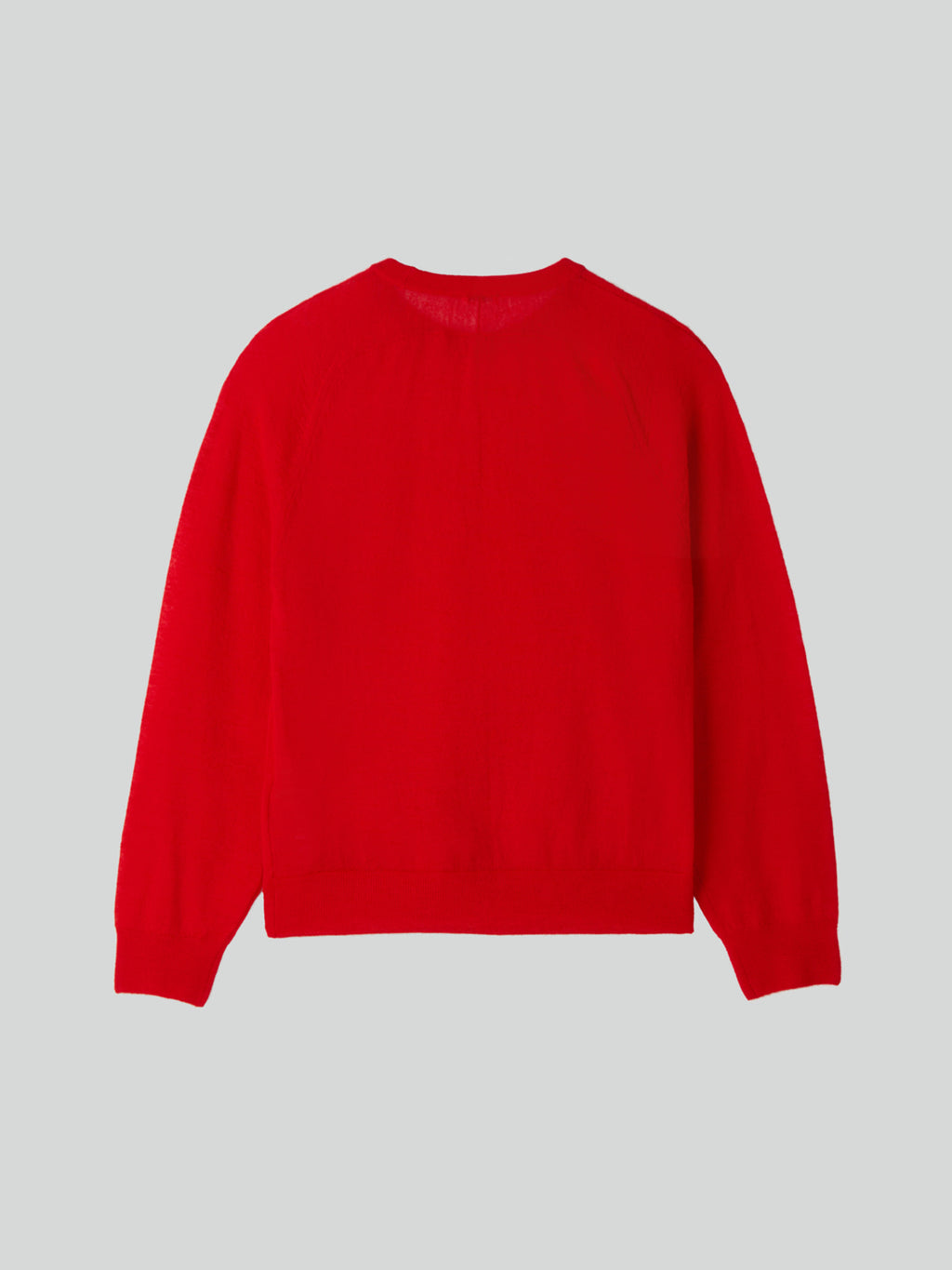 Recto - Rc Sheer Knit Top (Scarlet Red) product image 9 | TRAB K-Fashion Australia