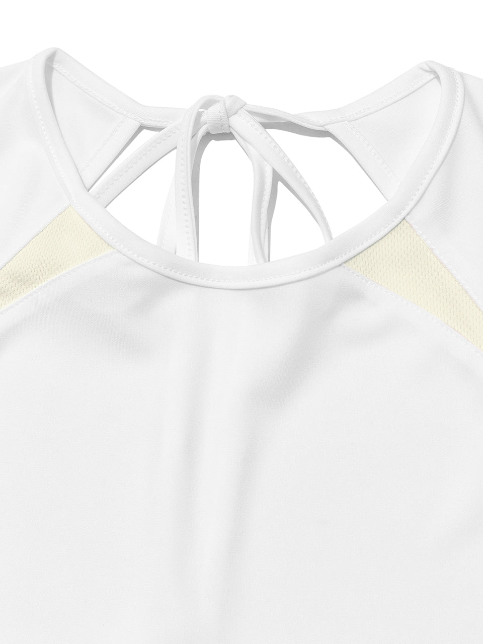 Kijun - Frill Backless Top (Off-White) product image 10 | TRAB K-Fashion Australia