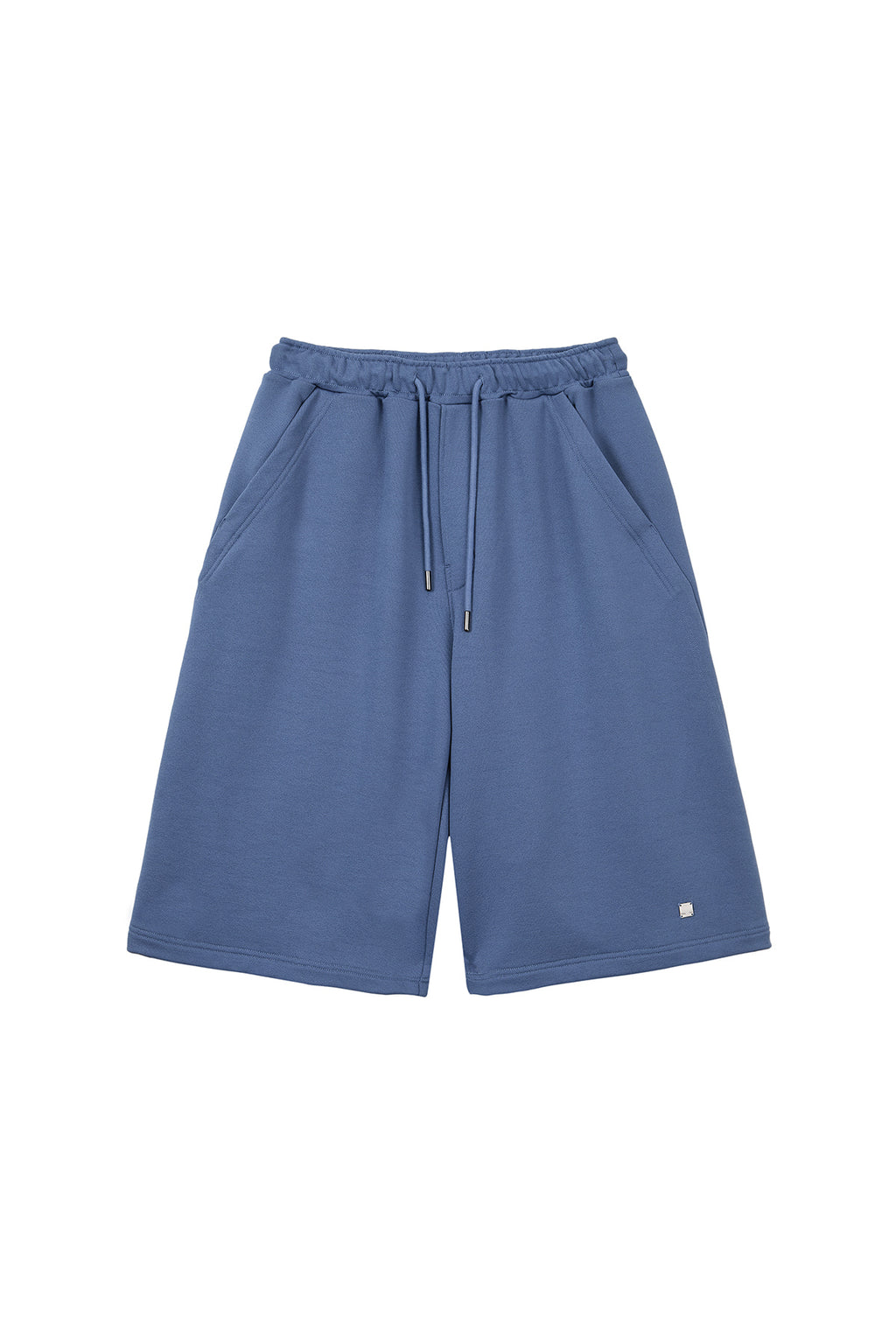 Matin Kim - Back Pocket Glitter Bermuda Sweatpants (Blue) product image 1 | TRAB K-Fashion Australia