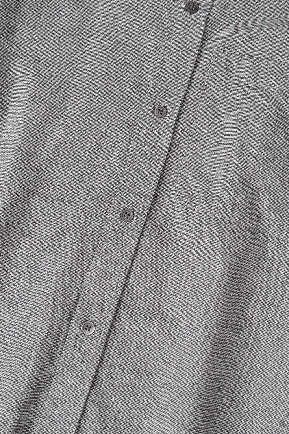 Hatchingroom - Regular Shirt Silk Nep Houndstooth (Black) product image 5 | TRAB K-Fashion Australia