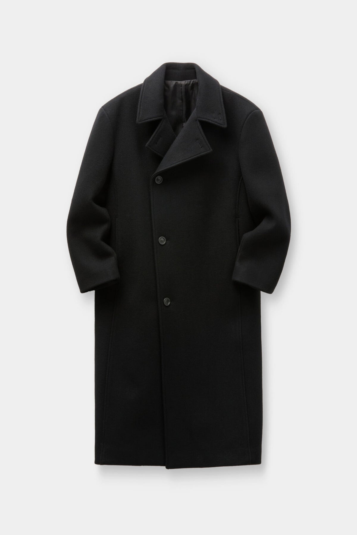 Coor - Wrap Front Coat (Black) product image 1 | TRAB K-Fashion Australia
