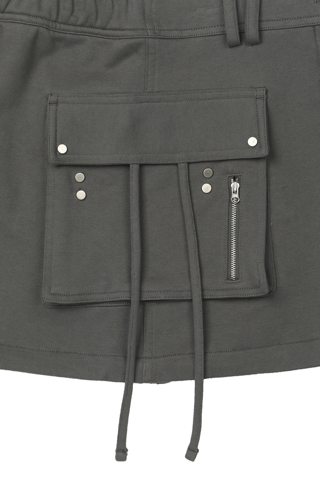 Deinet - Jersey Mini Skirt (Charcoal) product image 11 | TRAB K-Fashion Australia