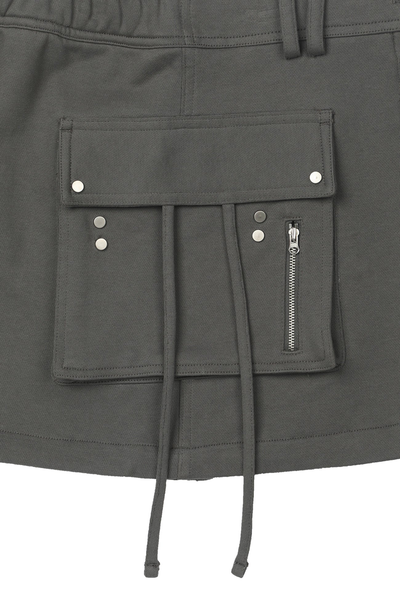 Deinet - Jersey Mini Skirt (Charcoal) product image 11 | TRAB K-Fashion Australia