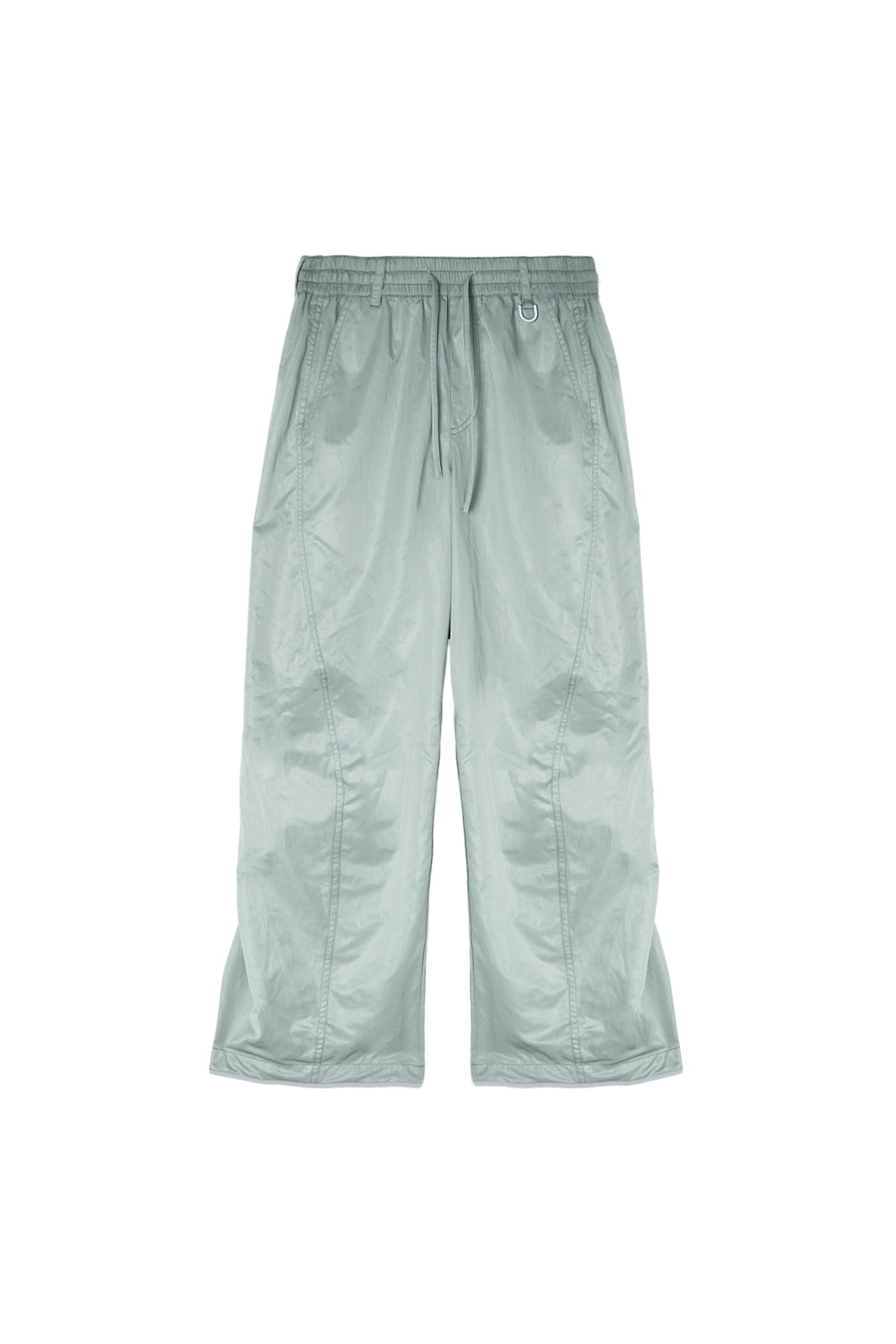Matin Kim - Glossy Banding Track Pants (Mint) product image 2 | TRAB K-Fashion Australia