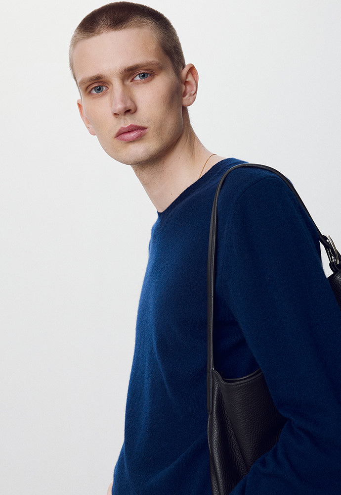 Tonywack - Pure Cashmere V-Neck Sweater (Navy) product image 6 | TRAB K-Fashion Australia